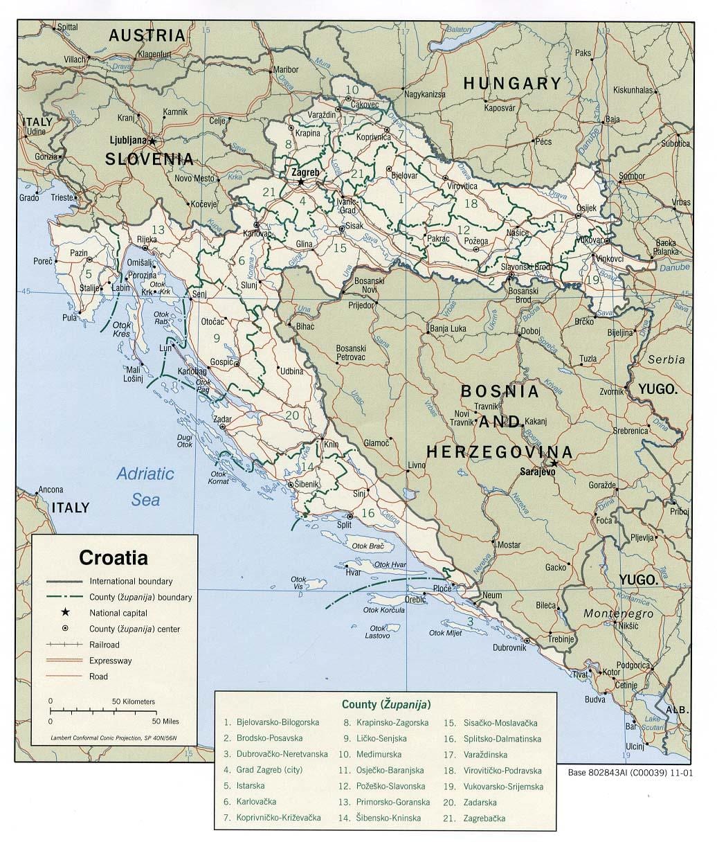 croatian marinas ramani