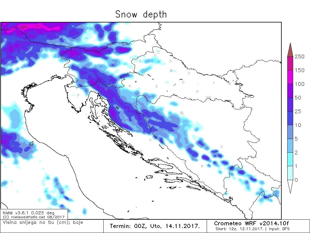 ramani ya croatia rada