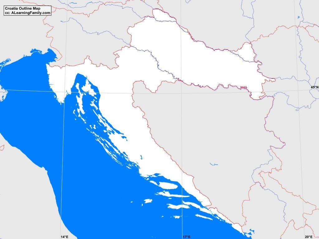 croatia muhtasari ramani