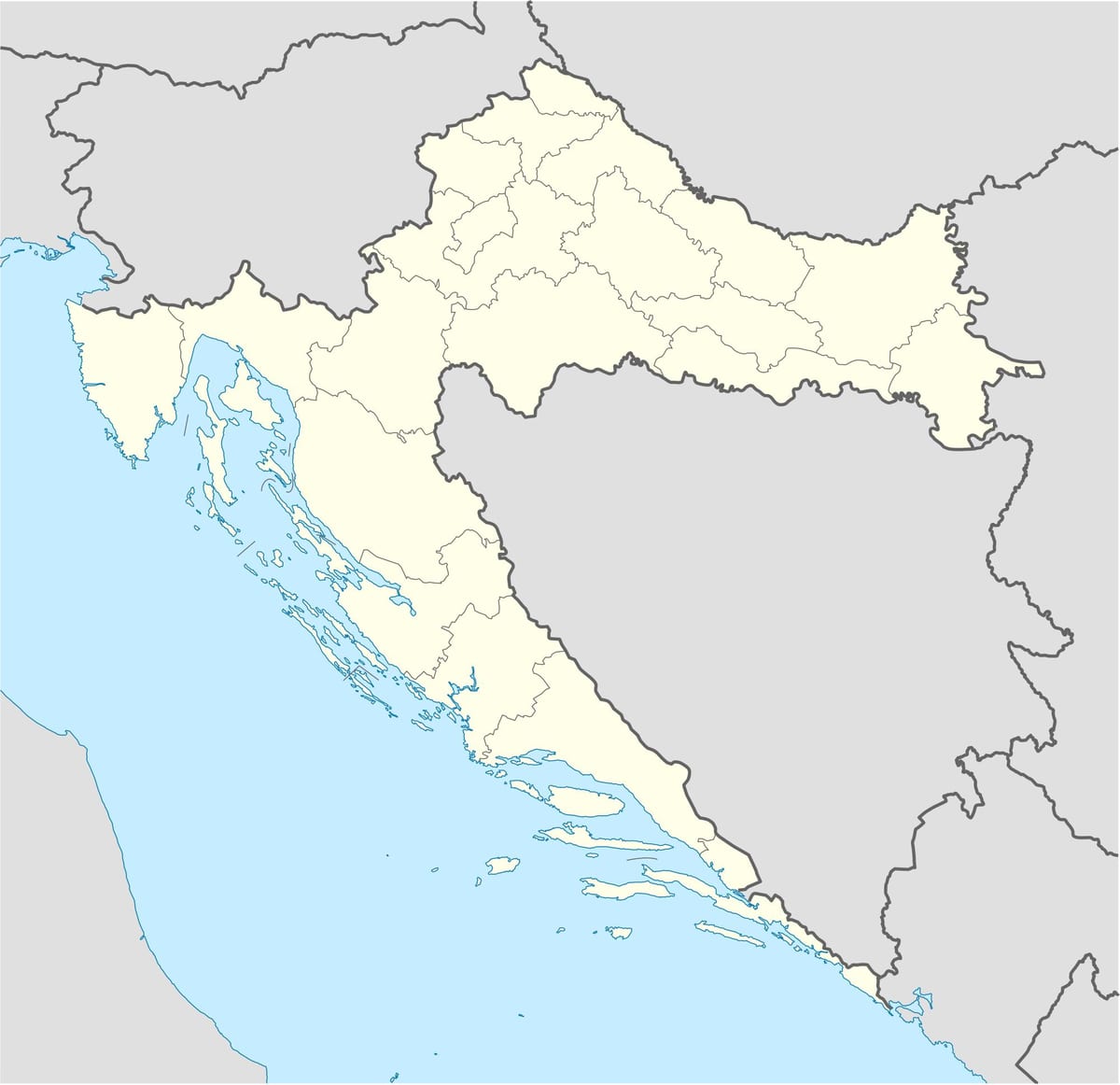 ramani ya croatia offline