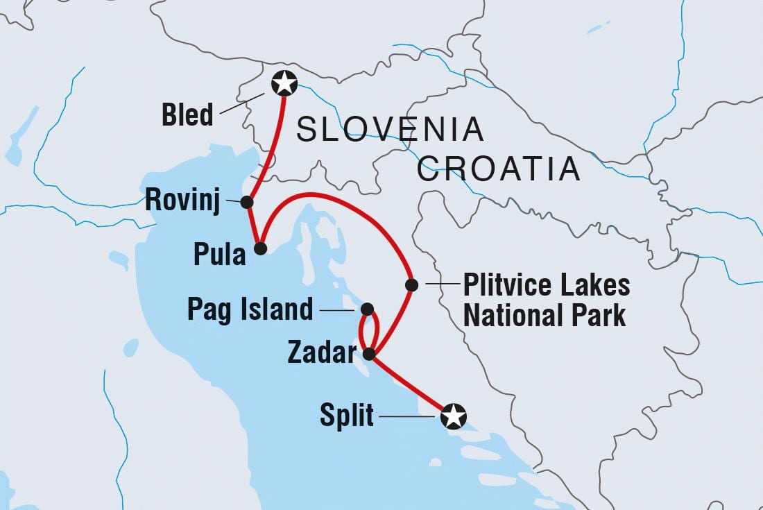 plitvice croatia ramani