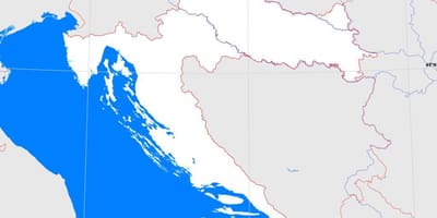 Croatia muhtasari ramani