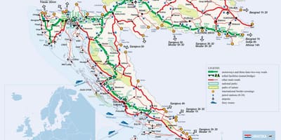 Ramani ya reli croatia