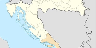 Ramani ya dalmatia croatia 