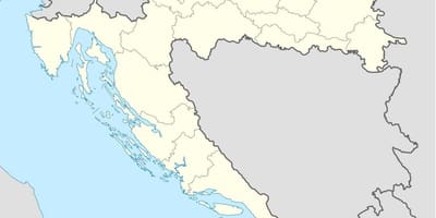 Croatia ramani ya eneo